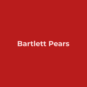 Bartlett Pears